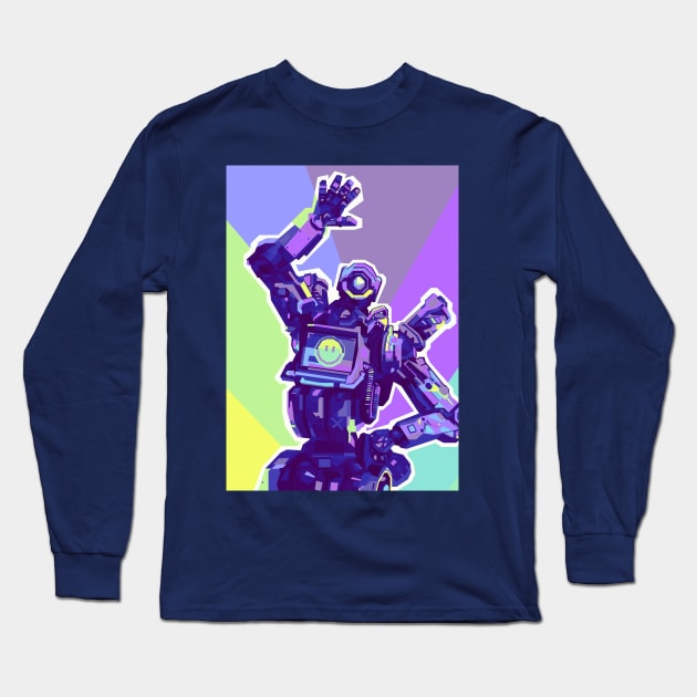 Pathfinder apex legends Long Sleeve T-Shirt by mrcatguys